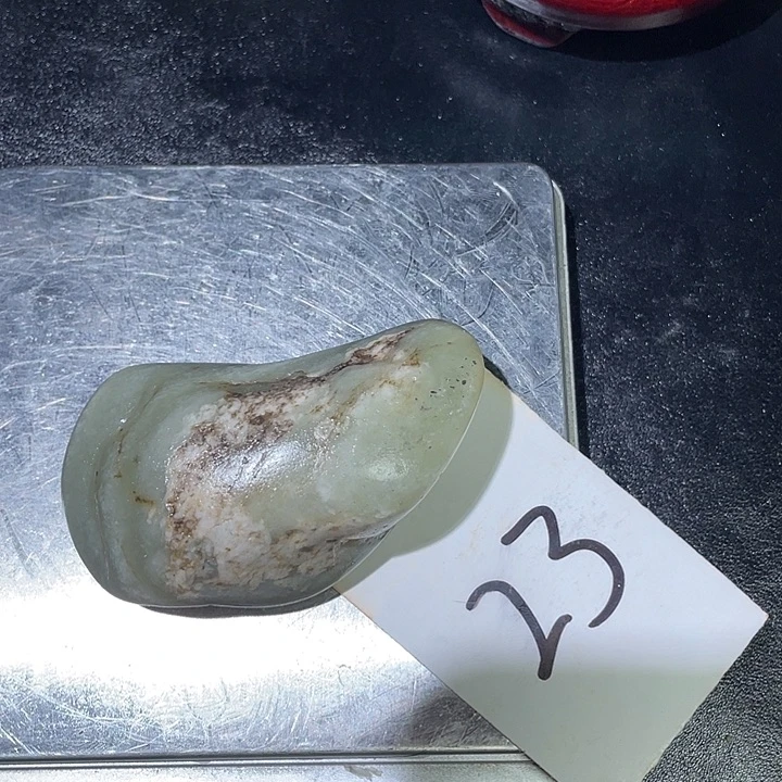 和田玉未镶嵌颈饰23