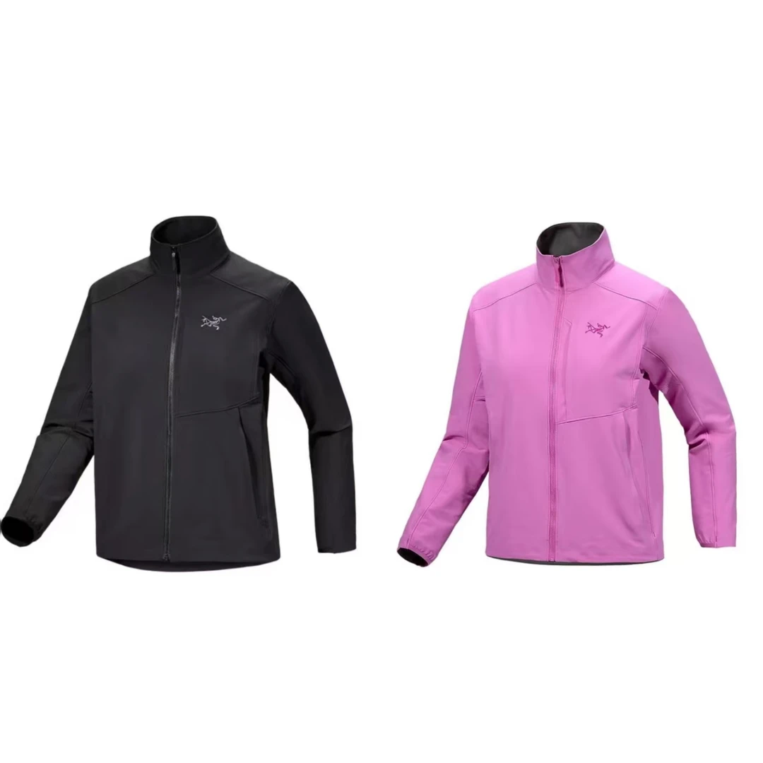 Arcteryx/始祖鸟 GAMMA Jacket 纯色防磨软壳 户外防水  女款