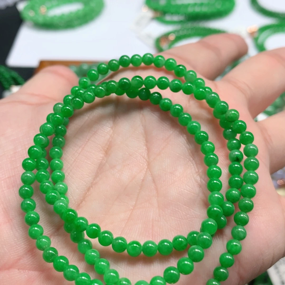 未镶嵌手链翡翠翡翠