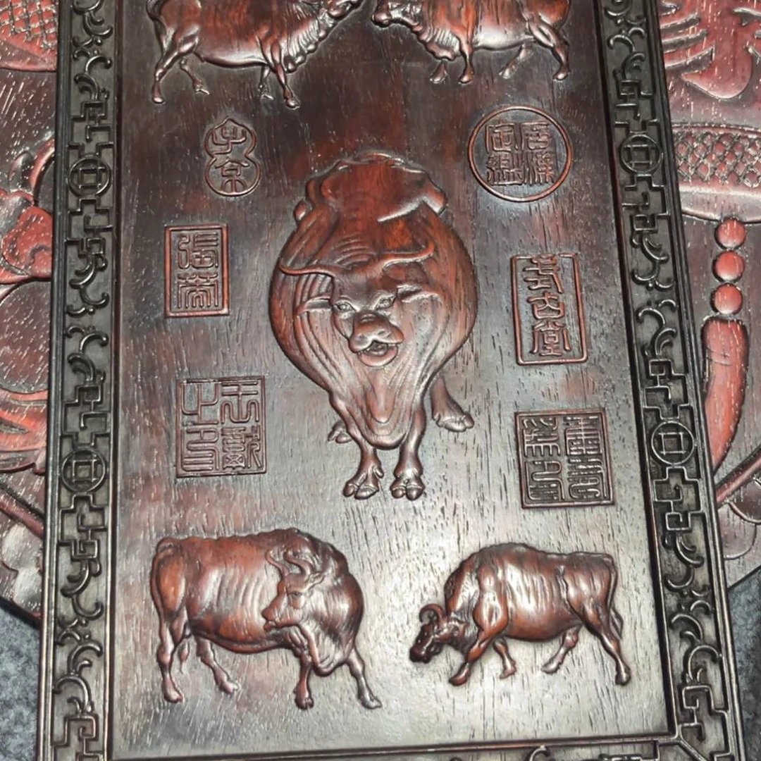木非洲紫檀木雕牌匾挂匾