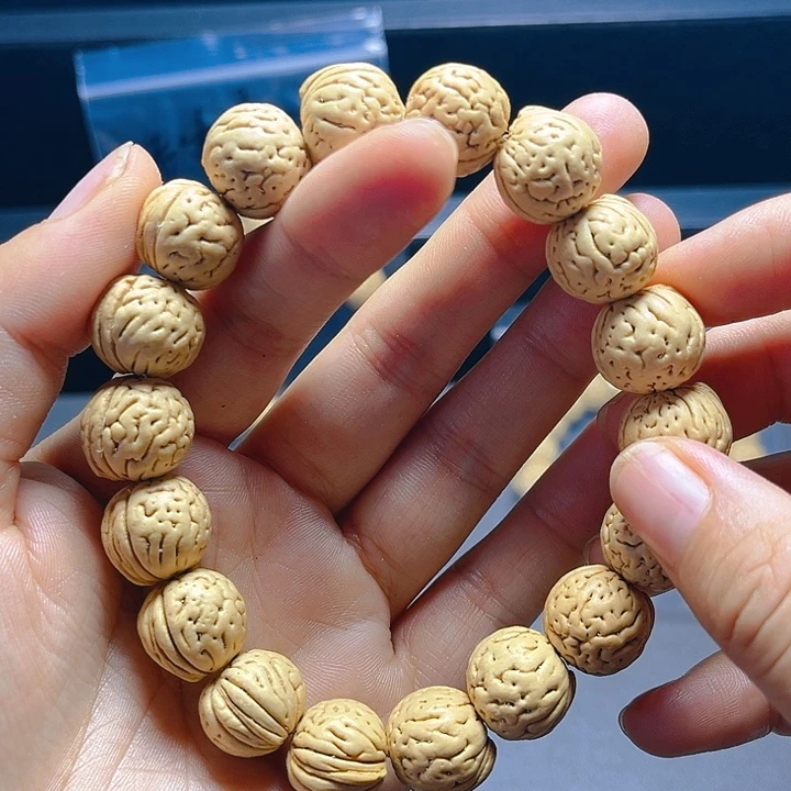早***睡吊坠桃核桃核手串