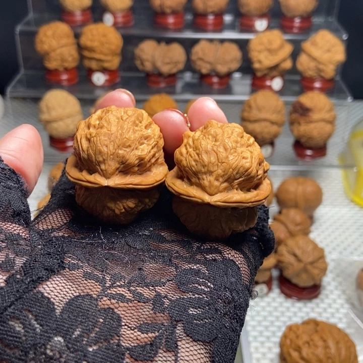 文玩核桃把件Z**森霸王蟾10