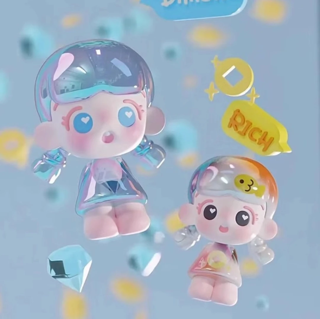 【cc拆盒】倒倒心情工坊系列可爱萌粒潮玩盲袋