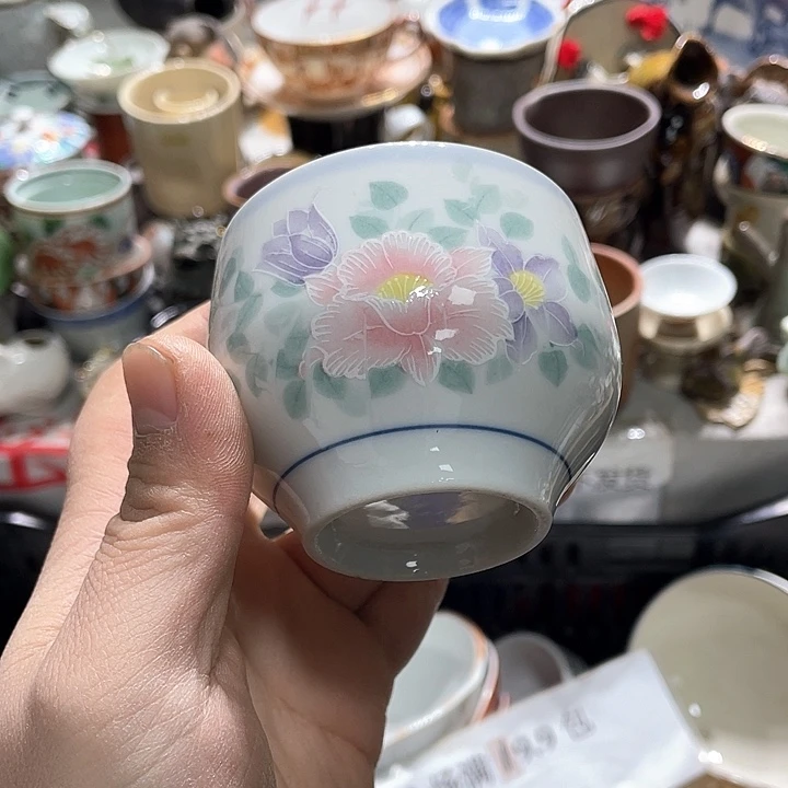 瓷片在一起的时候就