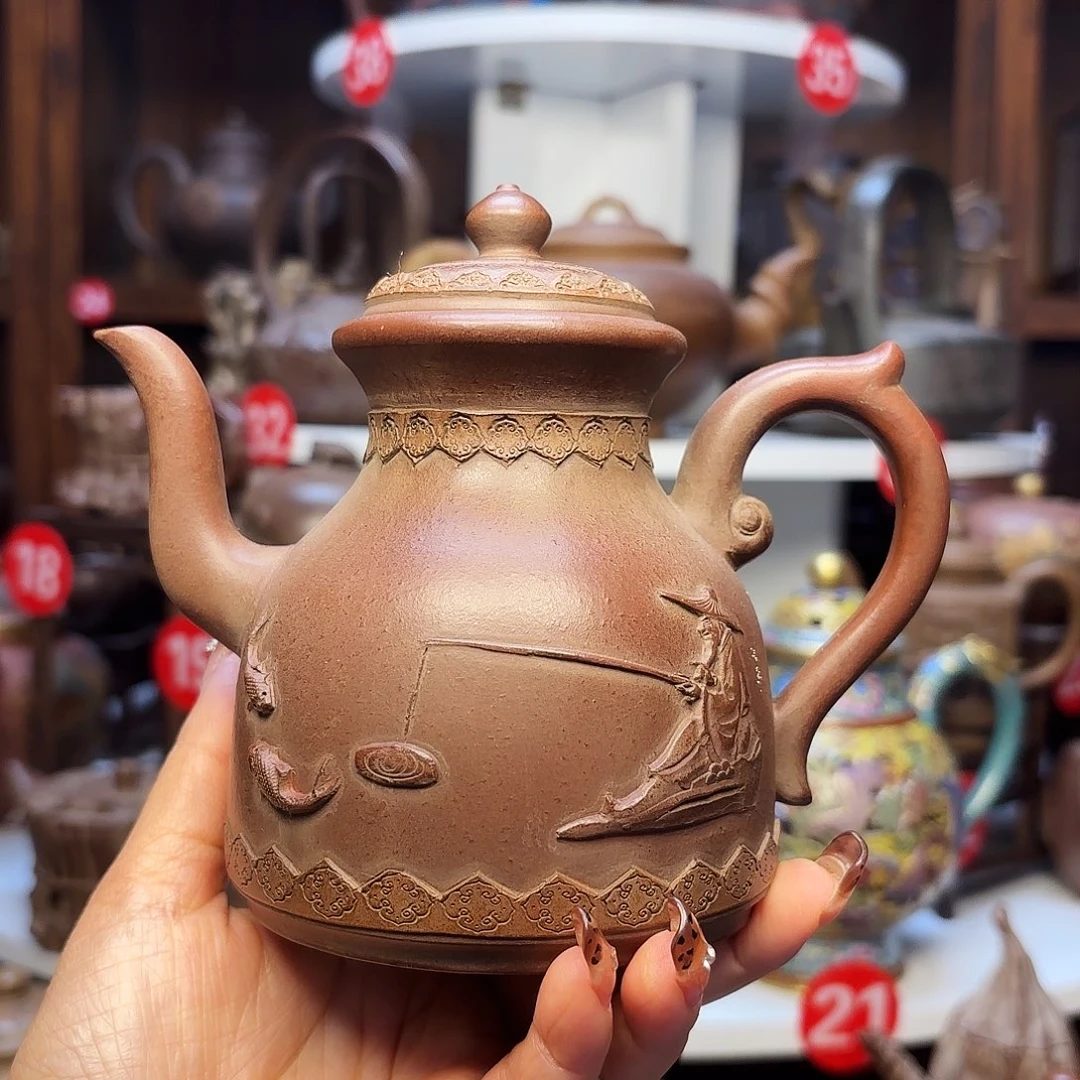 紫砂茶壶宜兴紫砂350