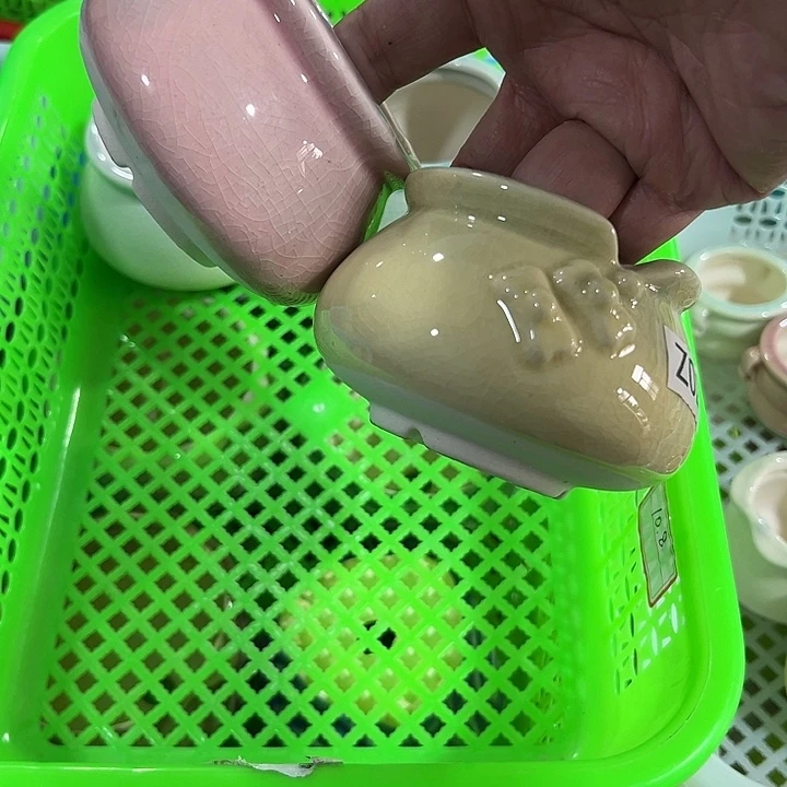 微瑕陶瓷花盆满9.9发