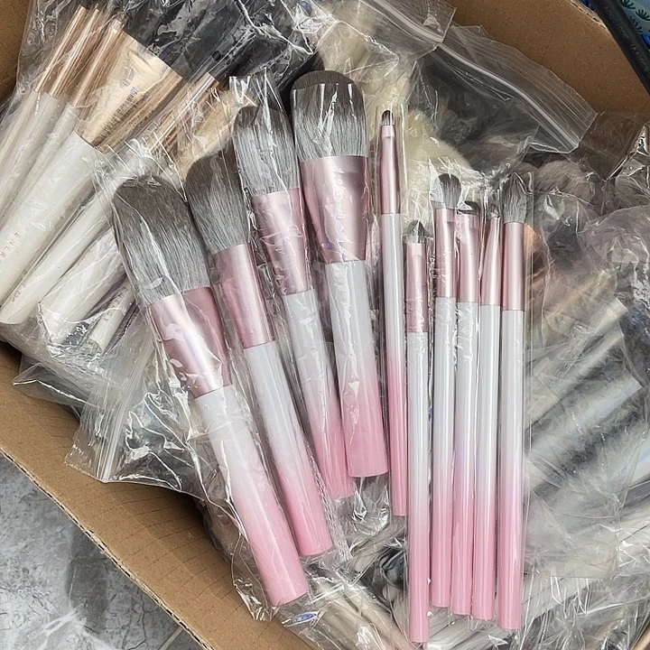 粉色渐变十支 微瑕无售后
