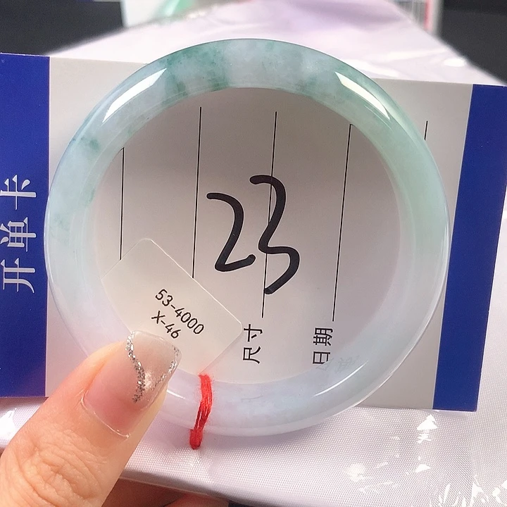 翡翠未镶嵌手镯天然翡翠A货