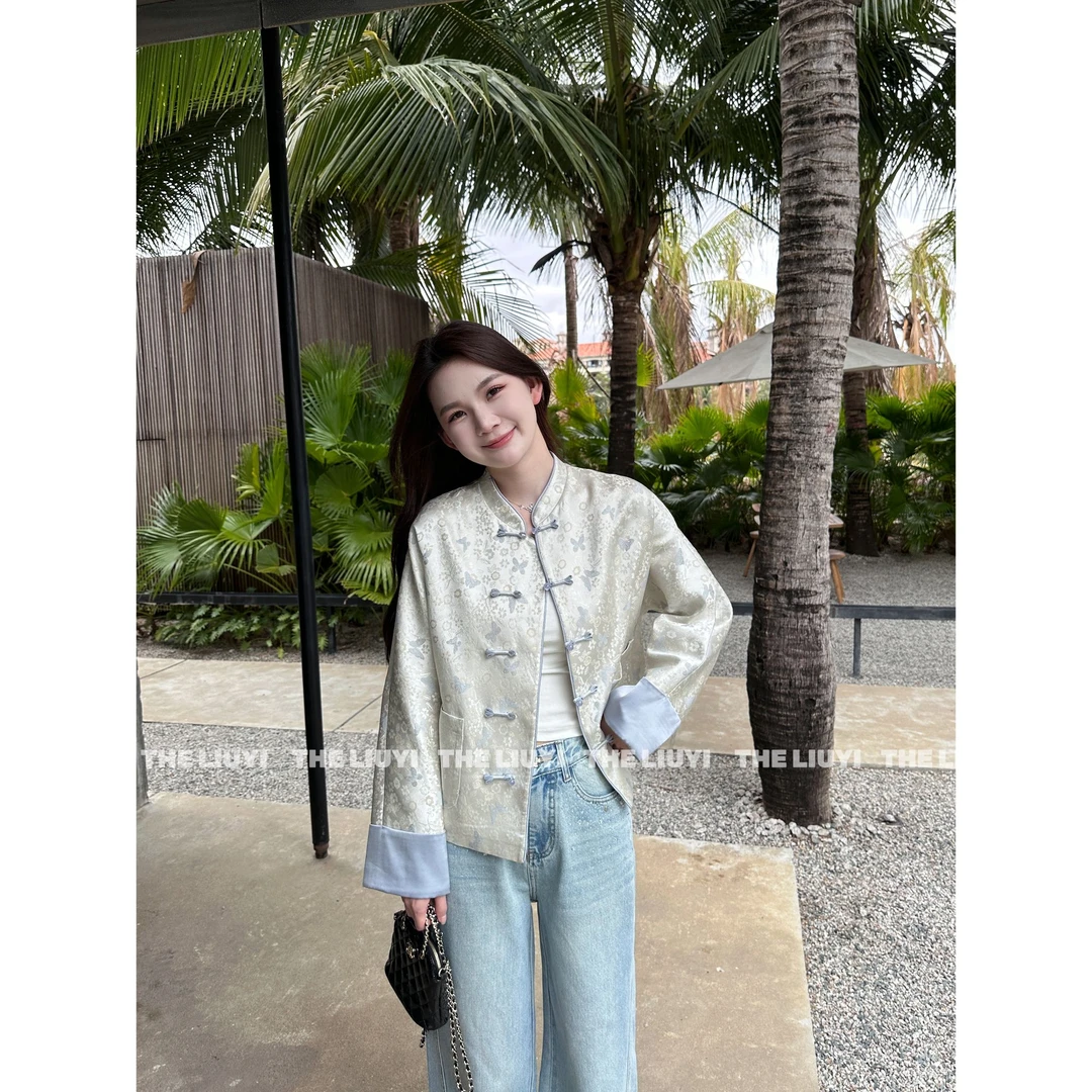 【LIUYI】沁园春~春季高定新中式外套51049