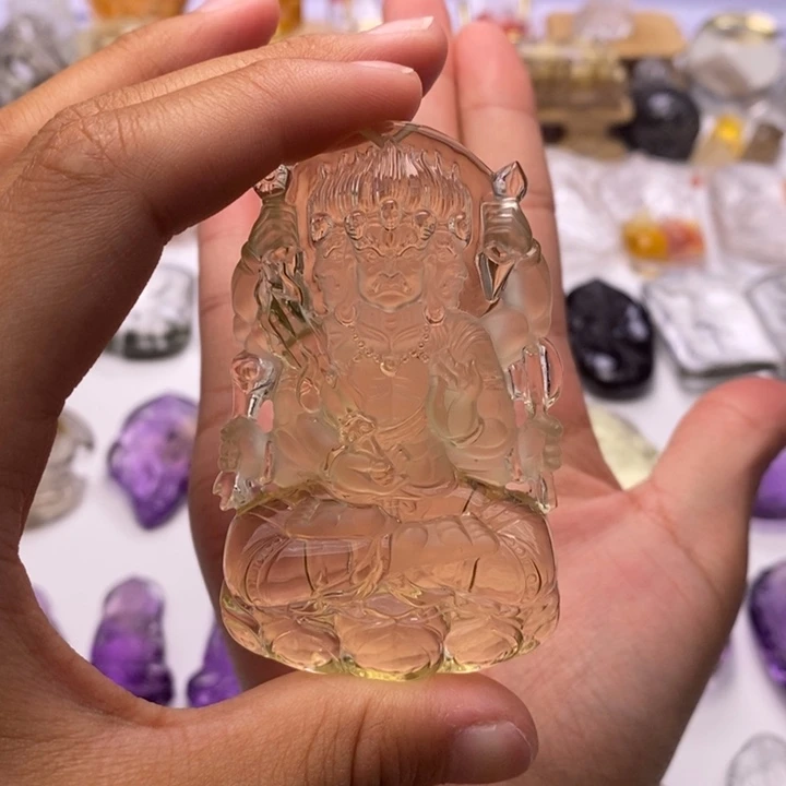 明***人颈饰未镶嵌水晶定制