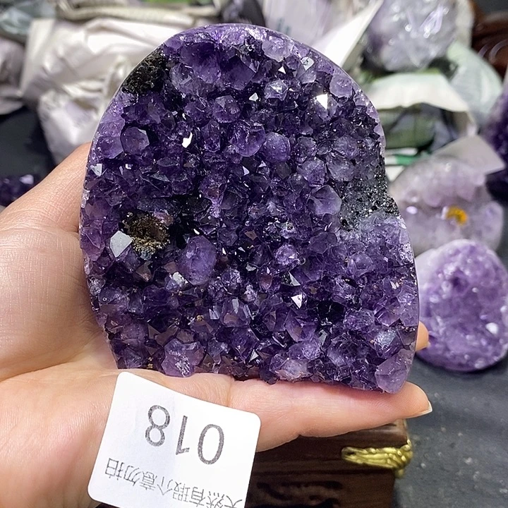 未镶嵌珠宝半成品紫晶
