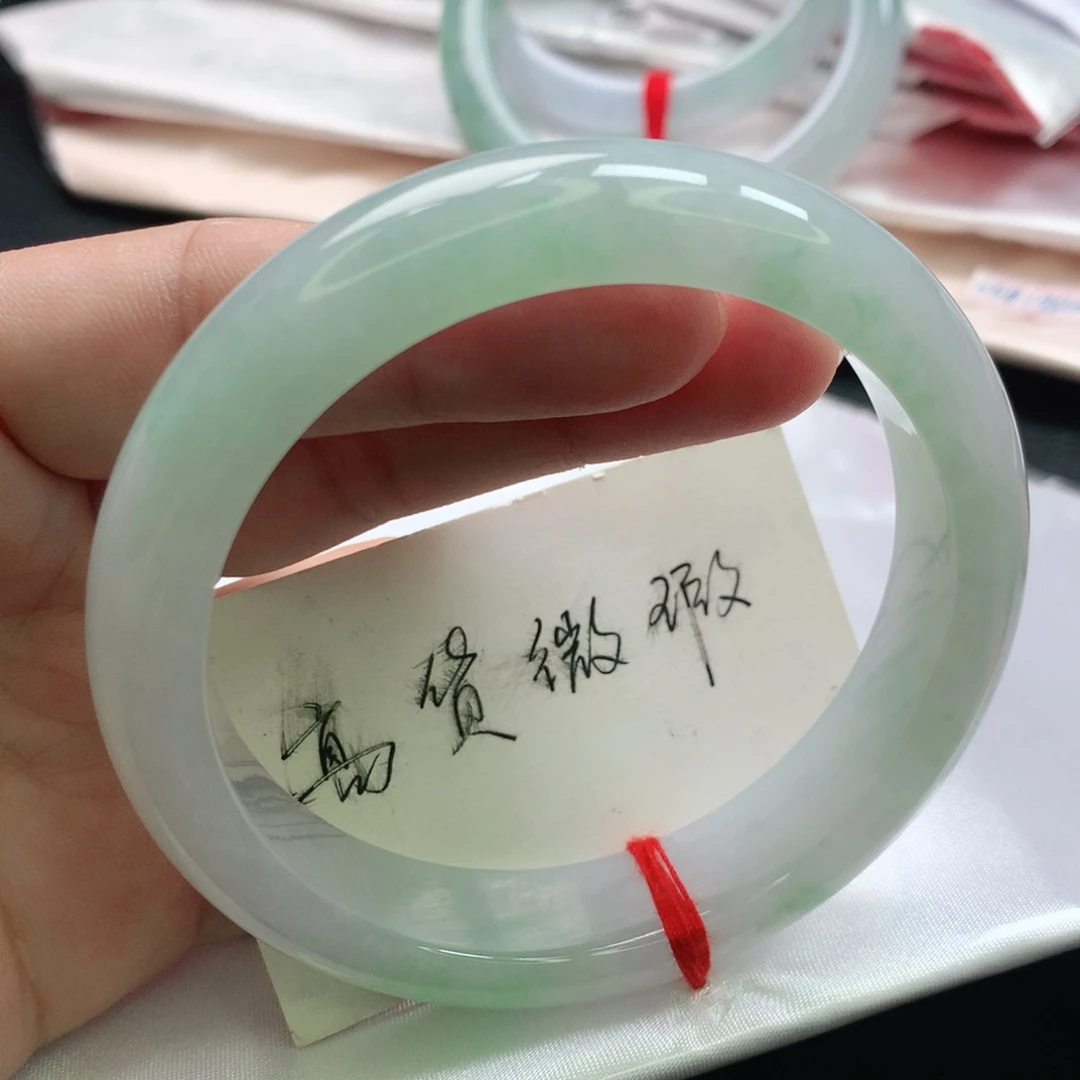 翡翠未镶嵌手镯缅甸59.60