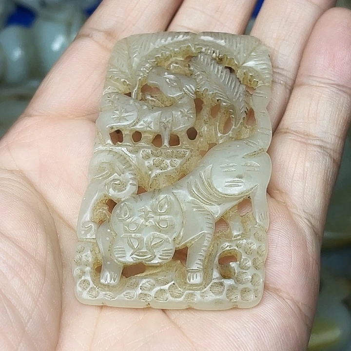 和田玉（白玉）未镶嵌珠宝奇石醉****浓