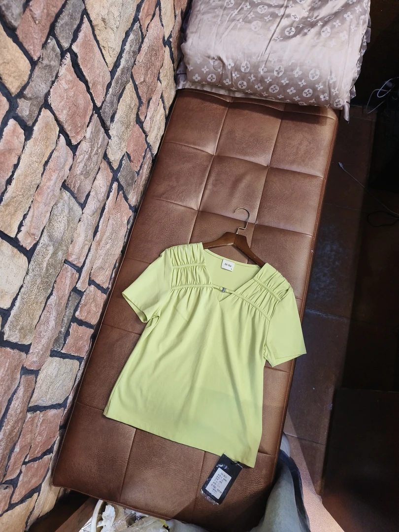 短袖圆领套装学院风韩版T恤修身型抗起球纯色中性风