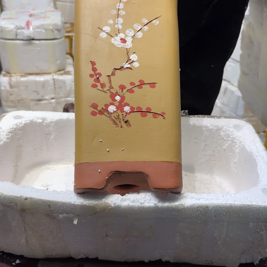 紫砂花盆口径13.31口径