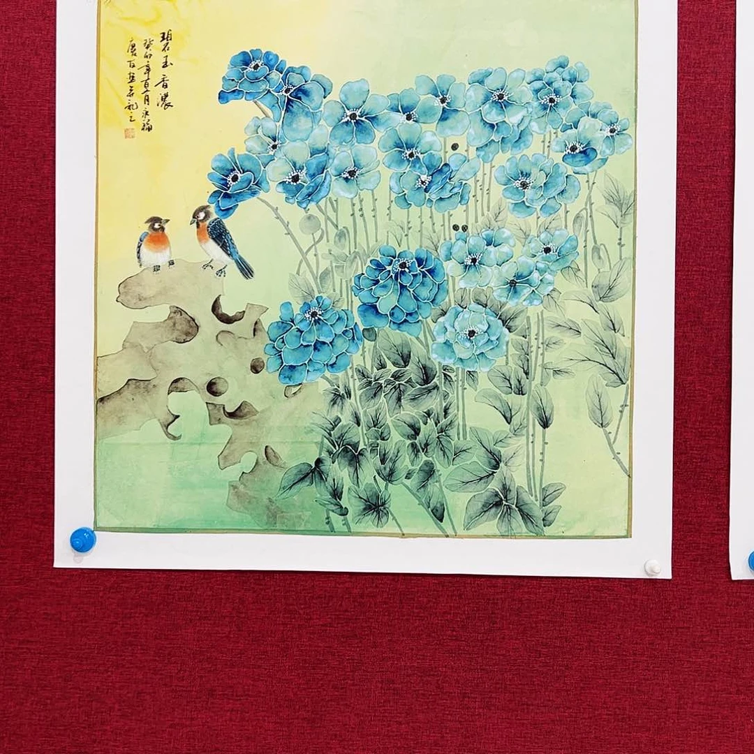 国画用****0国画作品欣赏