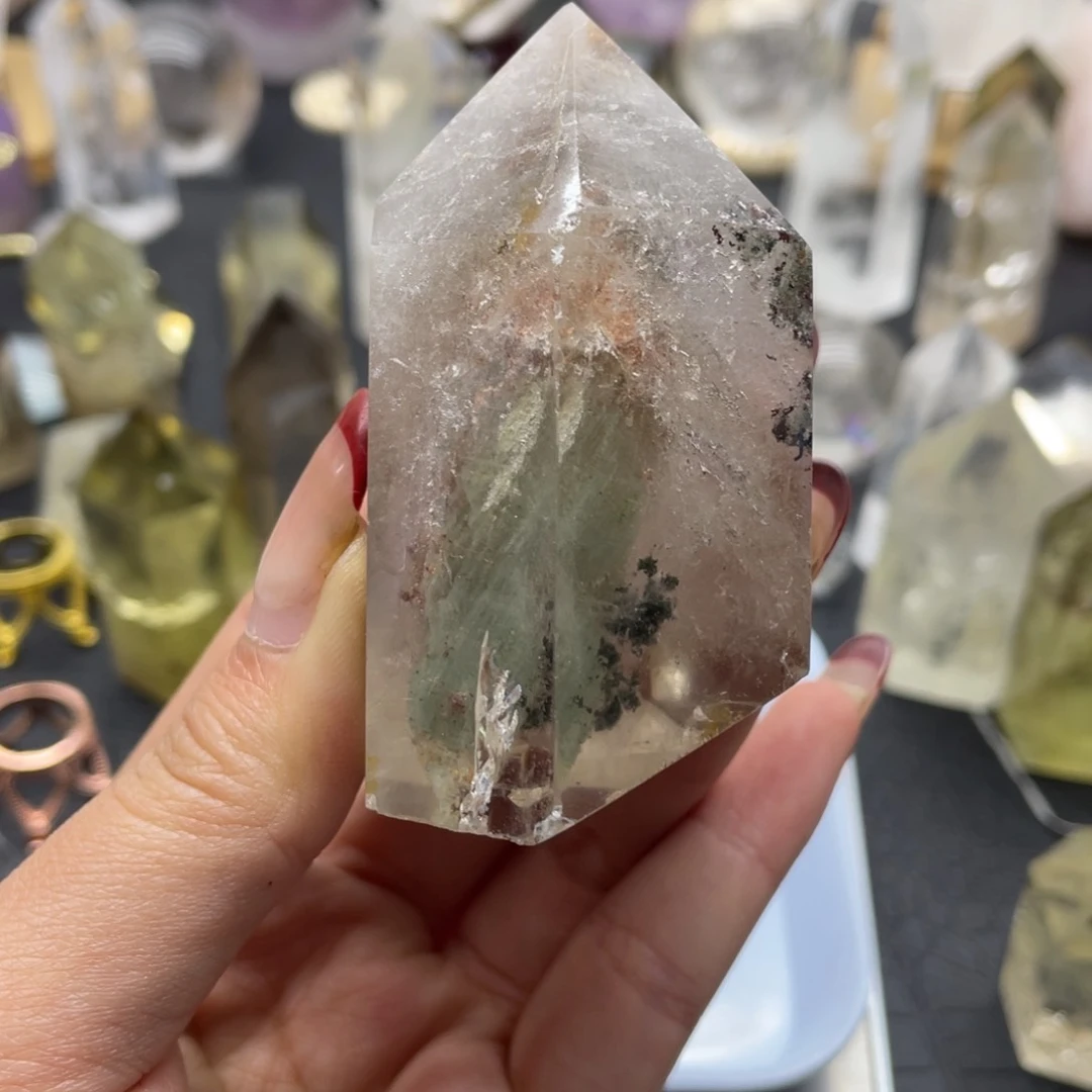 水晶44未镶嵌小*猫幽灵柱子