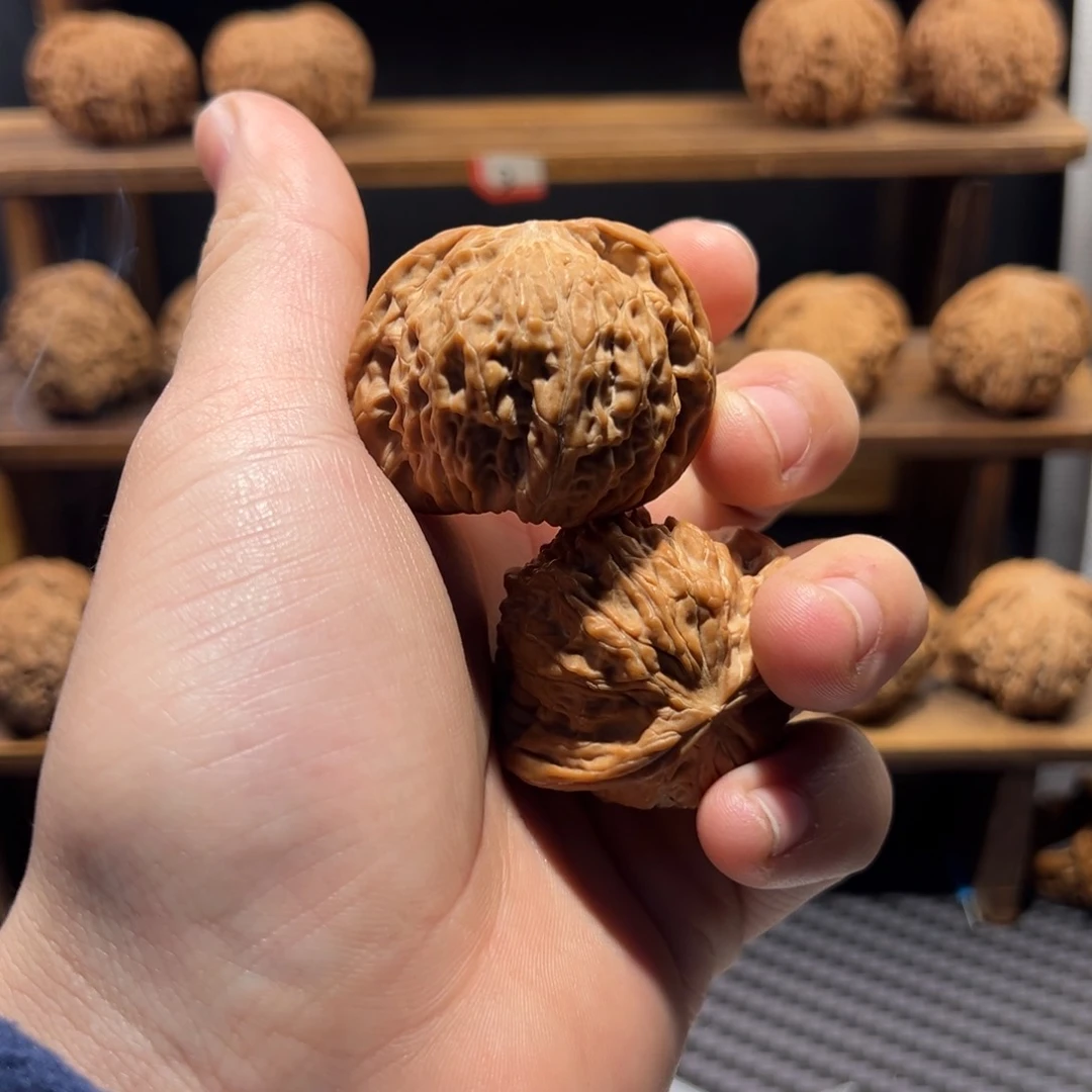 核桃把件x****✨磨盘狮子头