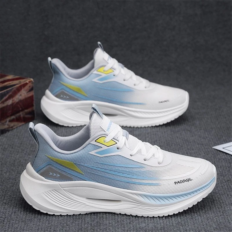 男女减震透气跑步鞋美学回弹跑鞋夏季训练情侣休闲轻便马拉松