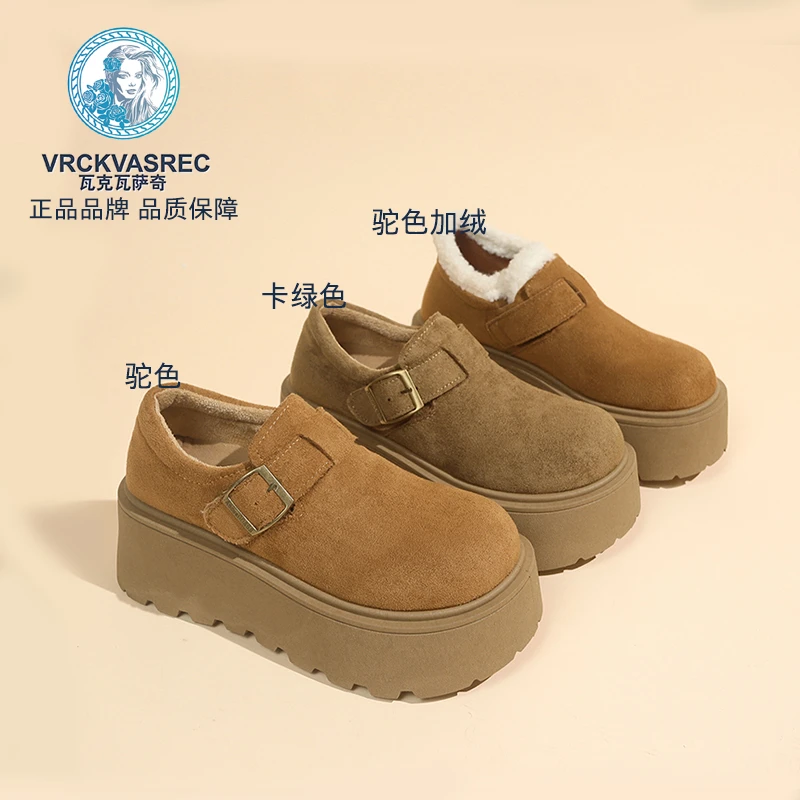 VRCKVASREC/瓦克瓦萨奇单里VS二棉魔术贴勃肯鞋女2025年韩版新款