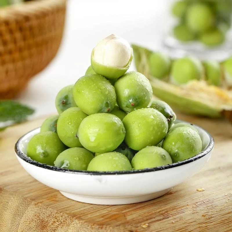 新鲜莲子 生吃莲子米不带莲蓬嫩莲肉现摘即食水果3斤湘莲湖南特产