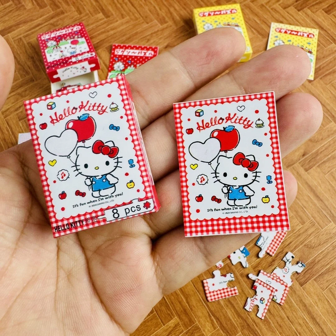 微缩迷你卡通kt拼图微缩场景摆件迷你拼图