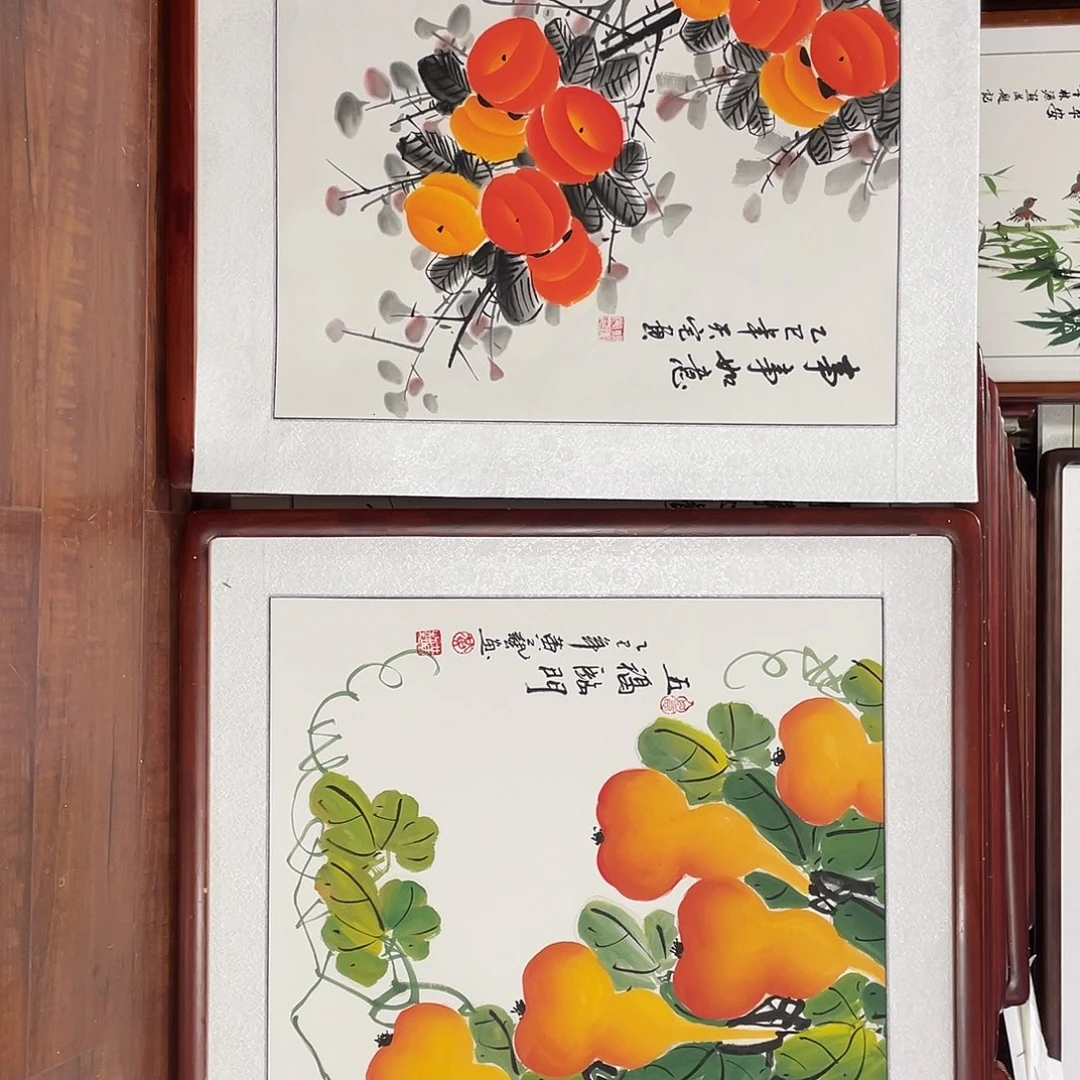 国画带框尺寸63*63厘米