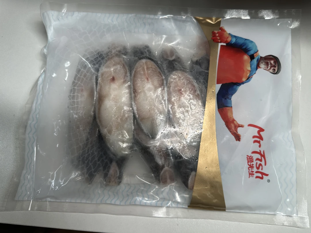 渔先生黑鳕鱼尾端 500g/袋 【保质期到26年11月4日】