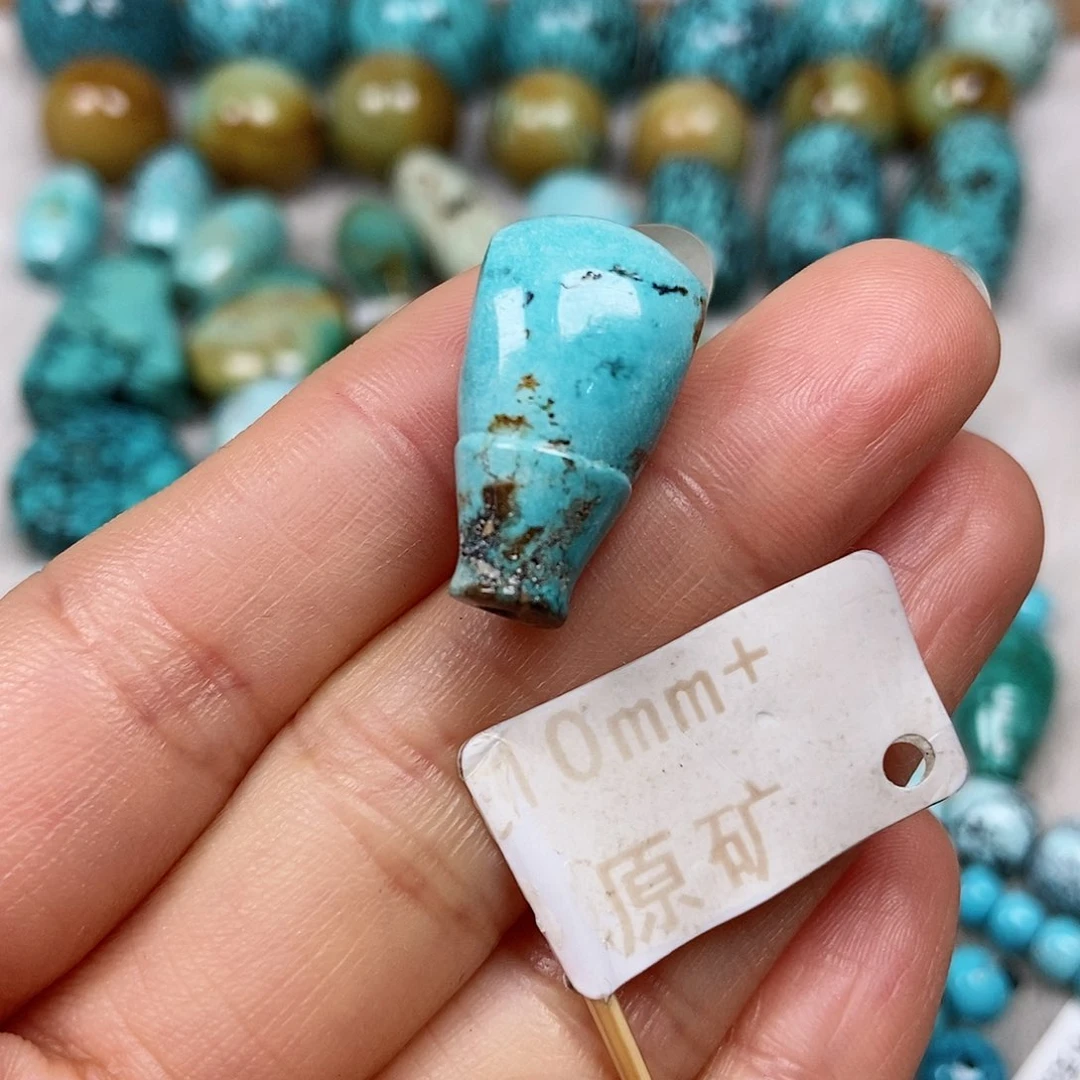未镶嵌绿松石珠宝半成品