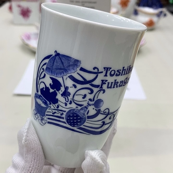 摆件口径深川瓷器