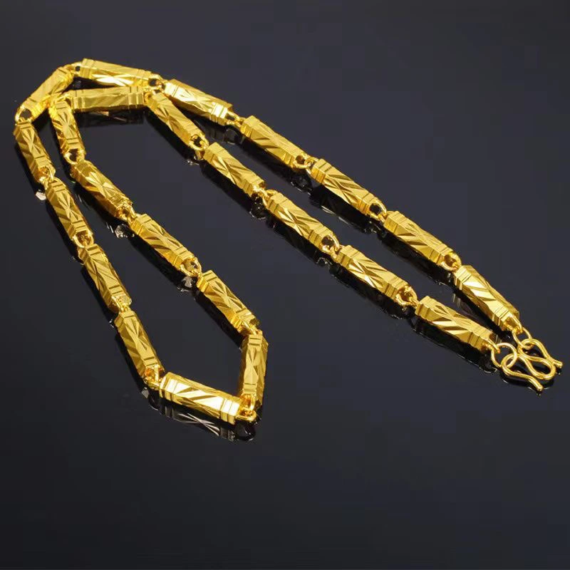 项链 黄色时尚大气简约收藏设计款项链164