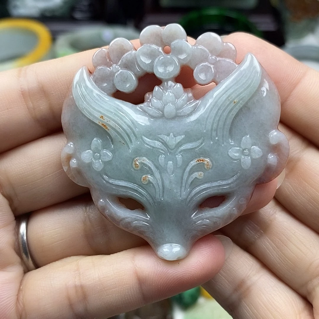 颈饰未镶嵌翡翠牌子