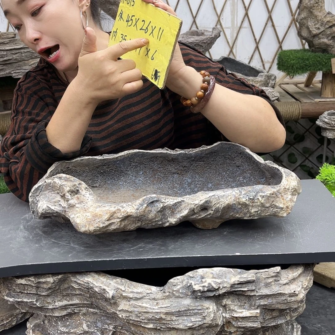 盆景盆异形花盆鱼缸p1-015