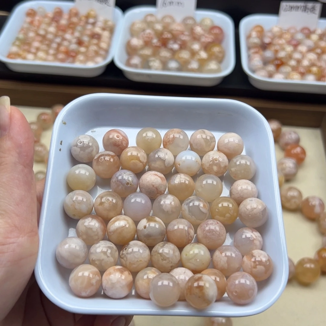 未镶嵌手链玛瑙/玉髓5毛127克12mm