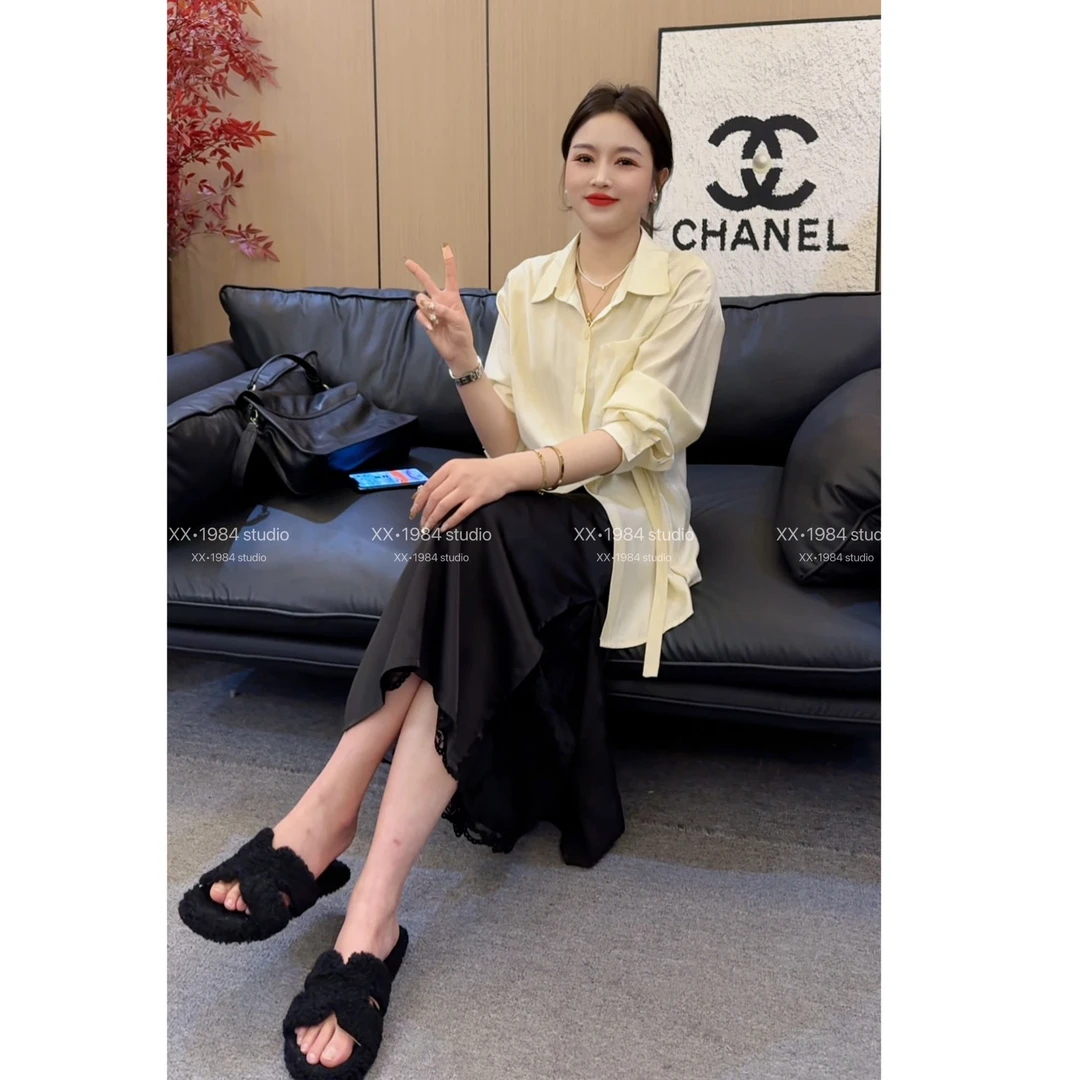 1984 精选【春暖花开】春季不规则时尚衬衫