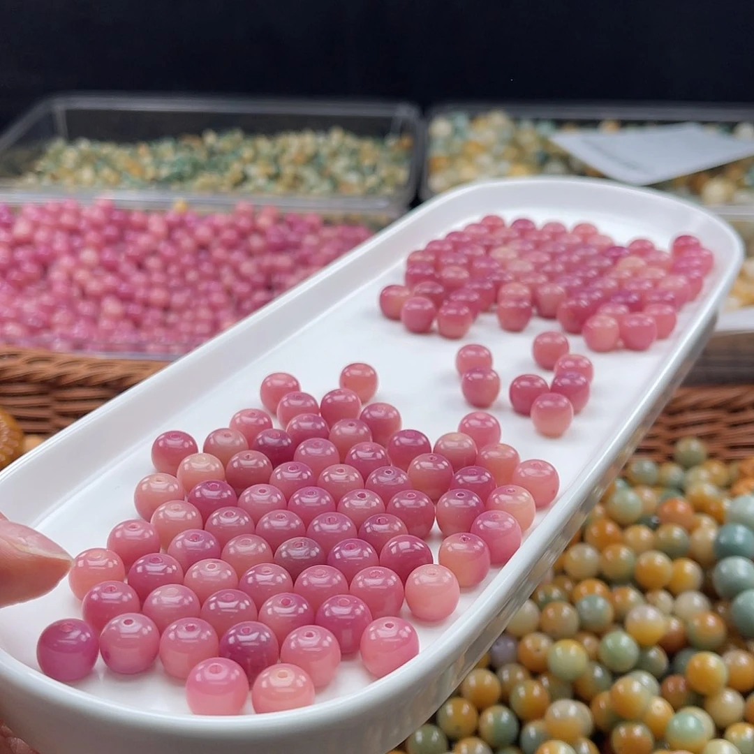 白玉菩提吊坠c10mm/30+6颗