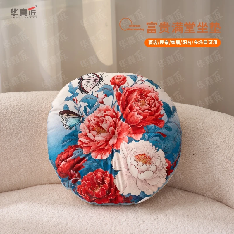 M63富贵满堂坐垫居家用舒适蒲团榻榻米地板垫子
