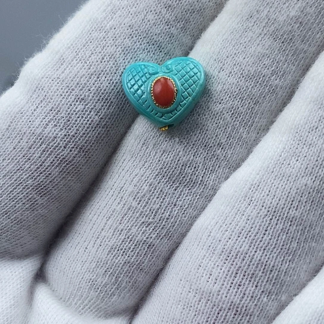 未镶嵌绿松石珠宝奇石