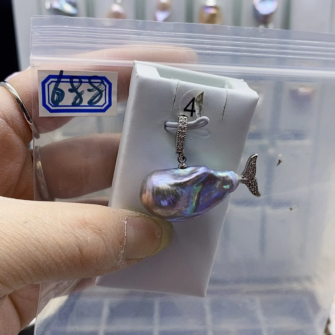 颈饰合金淡水珍珠