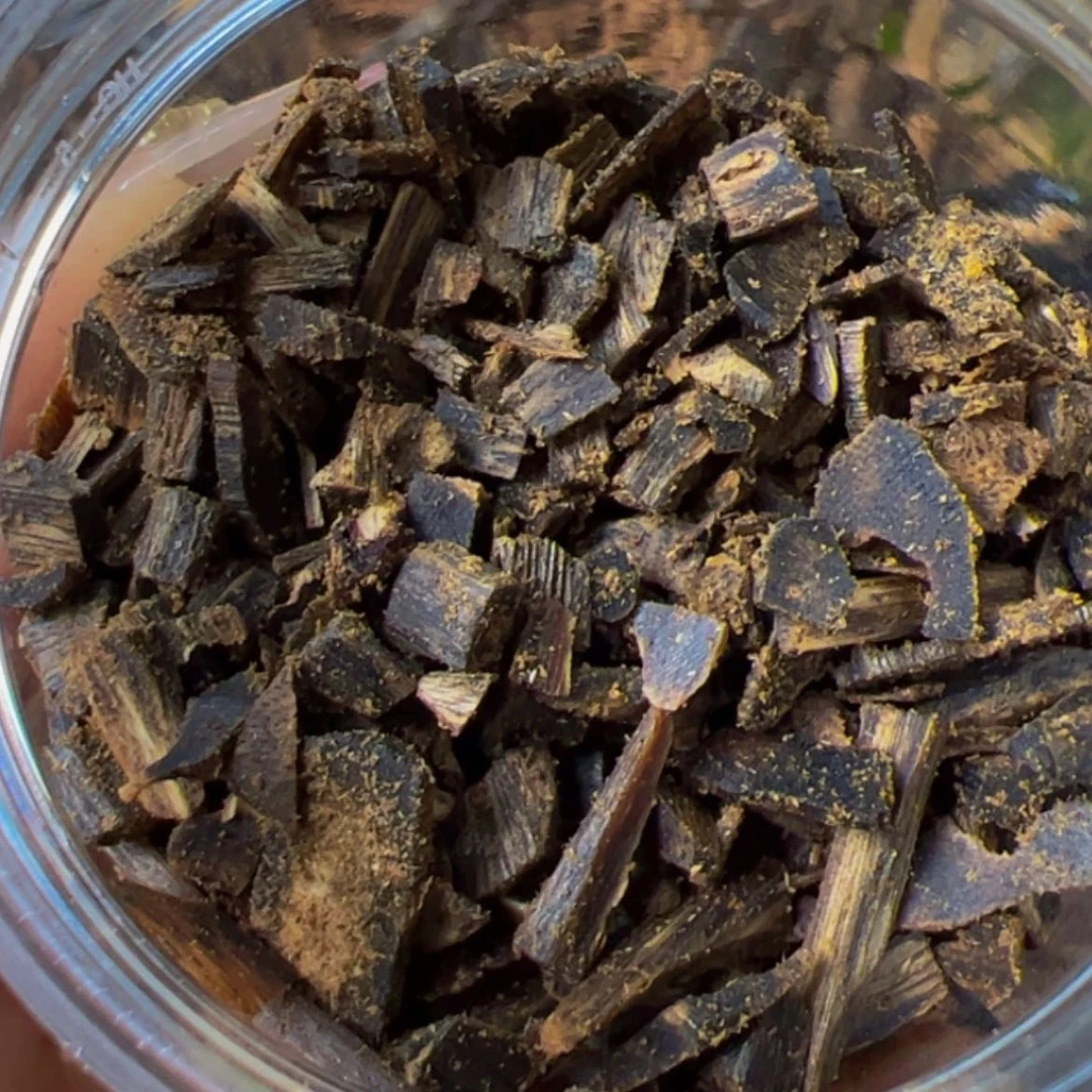 【闪购商品】沉香手把件奇楠张勺子老料小米粒101克