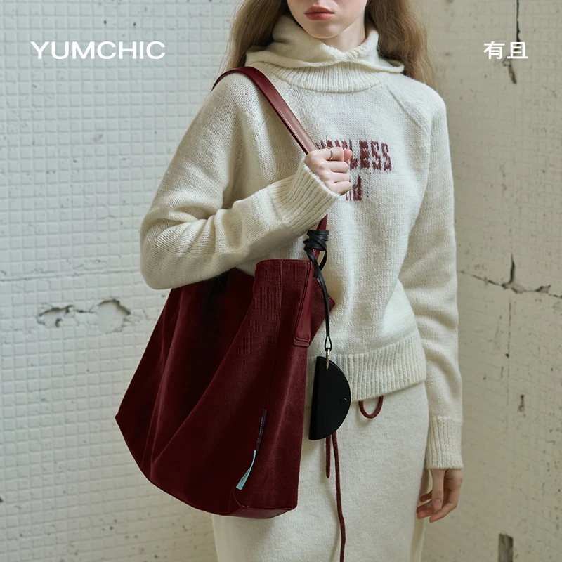 YUMCHIC.City — 帆布随行包电脑包度假风单肩重磅帆布包