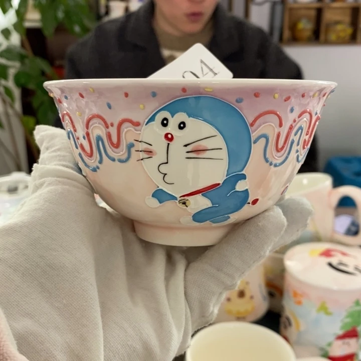 杯景德镇釉下彩手绘