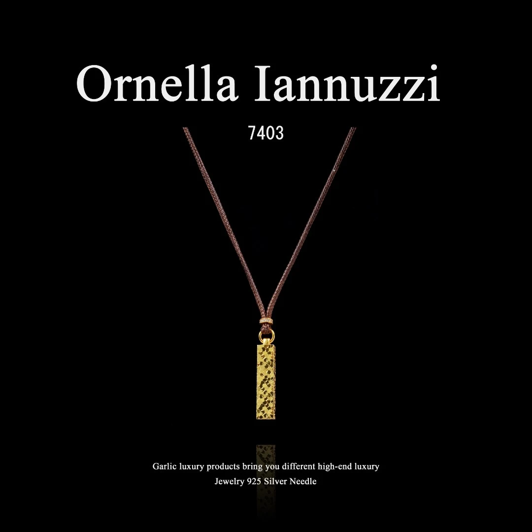 镀K金 Ornella Iannuzzi项链-7403（80cm）