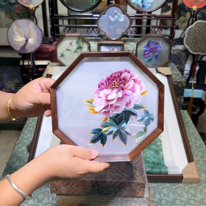 刺绣手工苏绣工艺制作技艺精湛