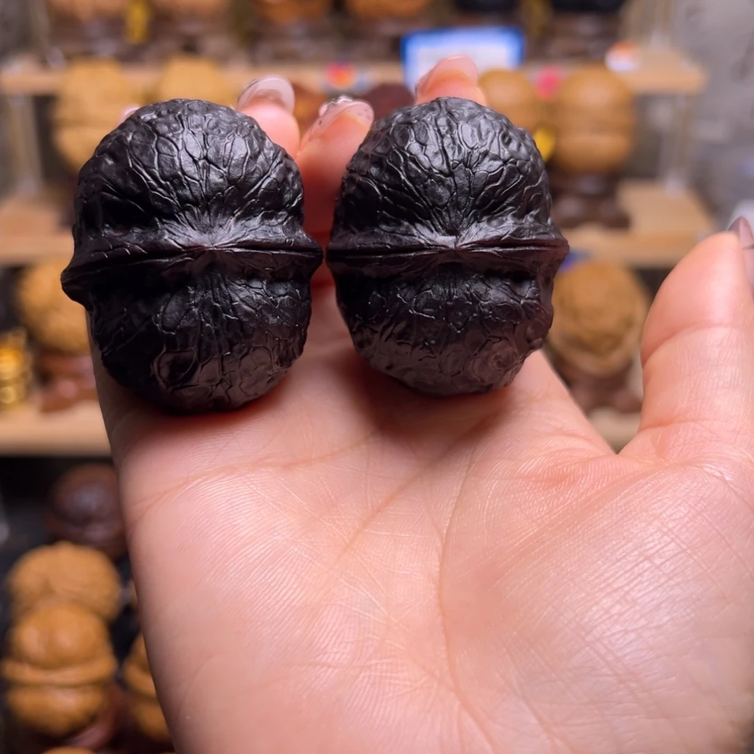 桃核把件玉罗汉H51、45……