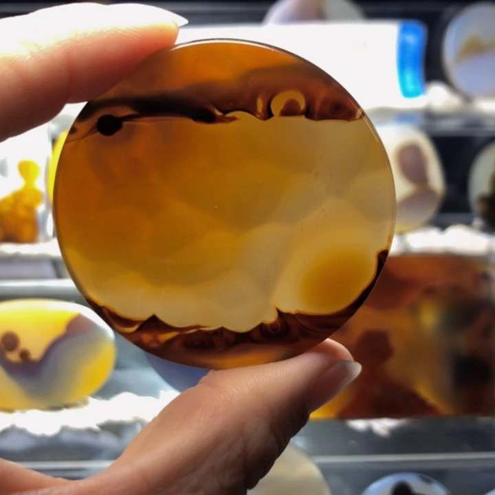 合金玛瑙/玉髓珠宝奇石134