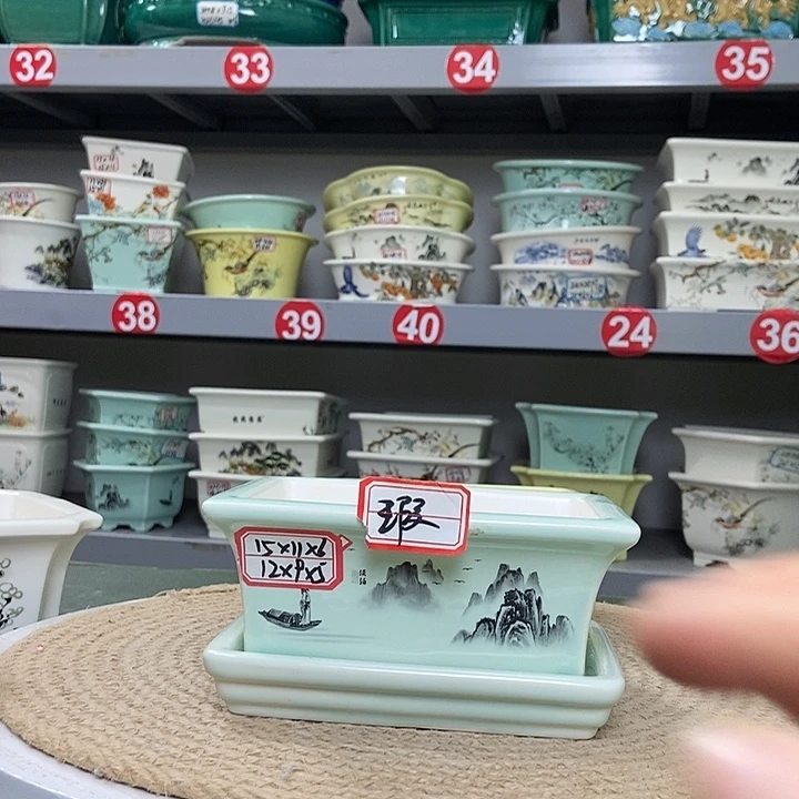 紫砂紫砂花盆0036