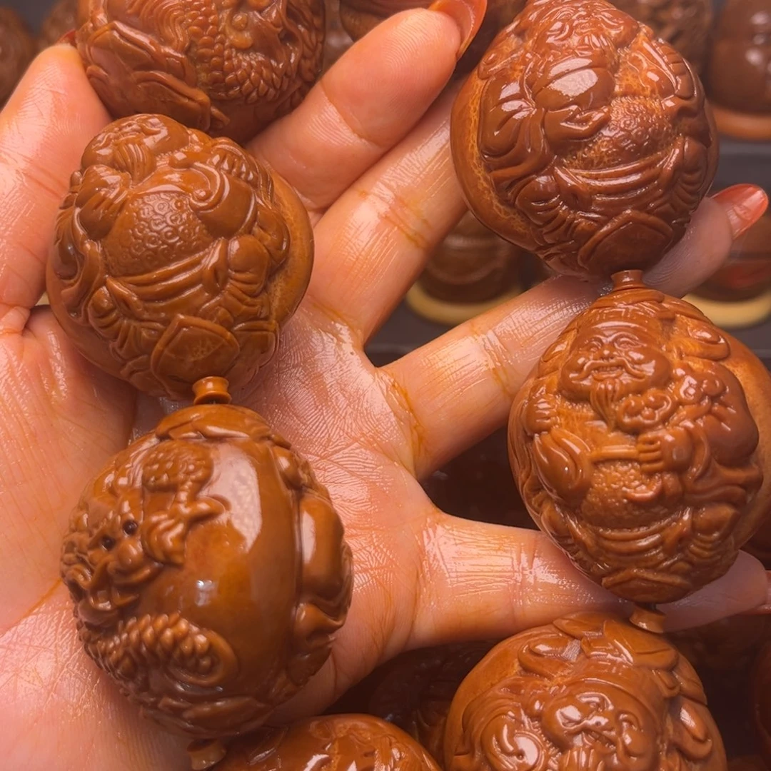 对***v手串/手链橄榄核龙财4.1