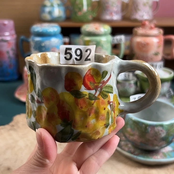 景德镇陶瓷手绘作品592