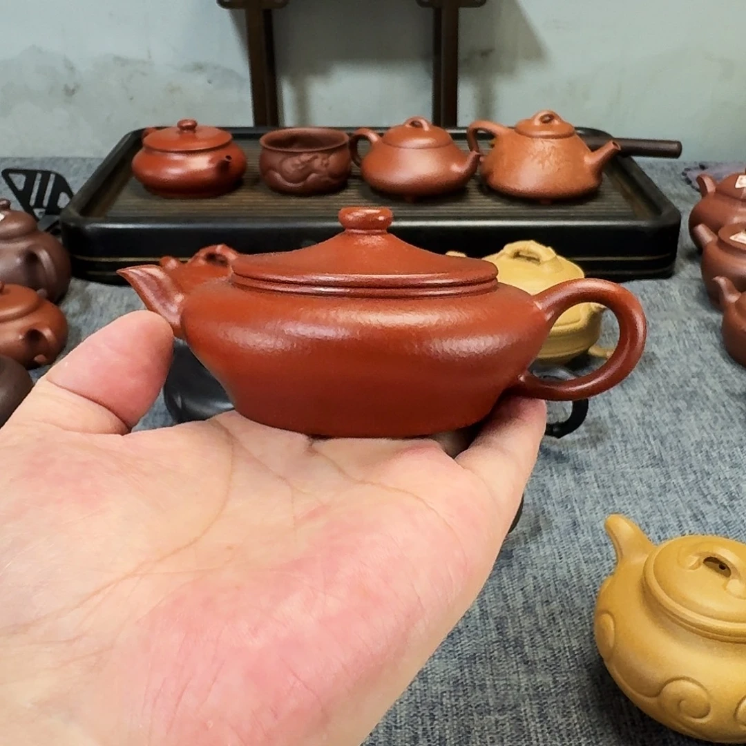 紫砂茶壶全手工紫砂壶笠帽